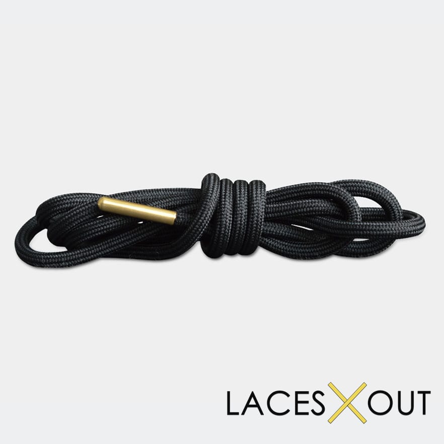 Black and Gold Shoelaces