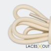 Tan Shoelaces Close View