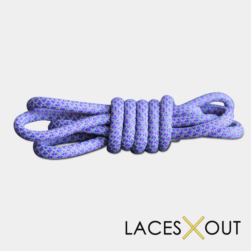 Purple 3m Rope Shoelaces