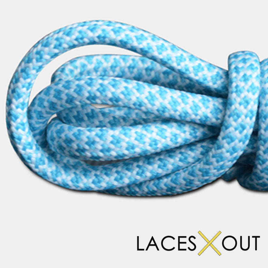 Baby Blue Rope Shoelaces