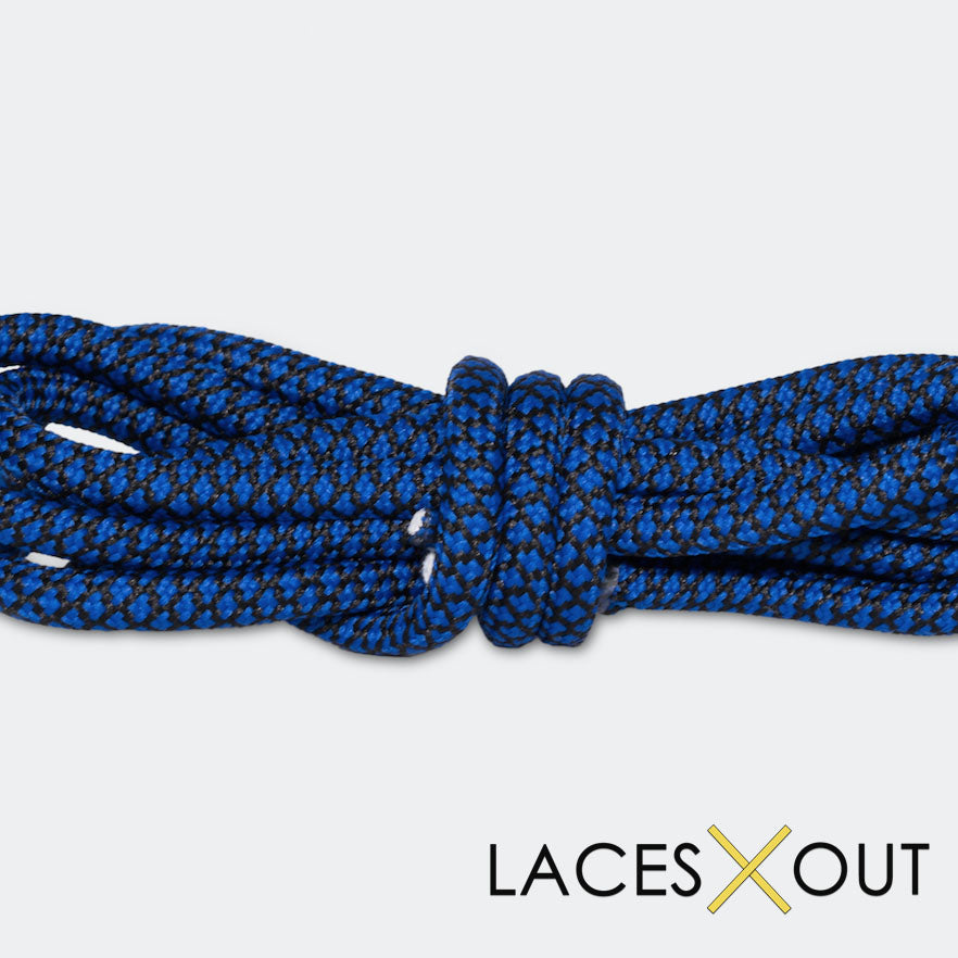 Black Blue Rope Shoelaces Cheap
