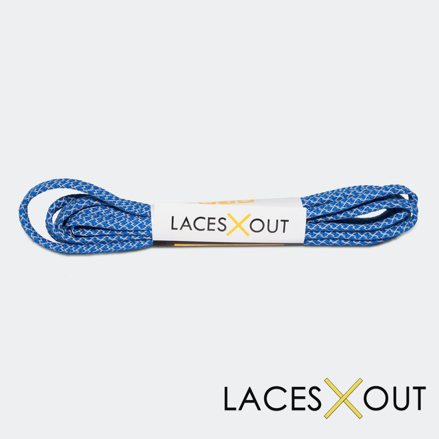 Blue 3M Shoelaces Cheap