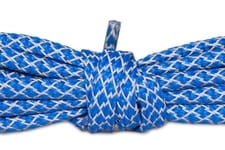 Blue "Flat" 3M Shoelaces