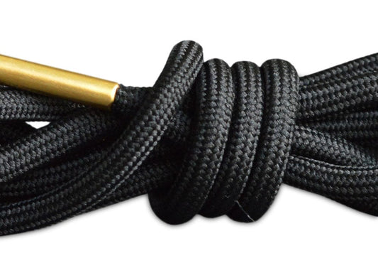 Black "Gold Tip" Shoelaces