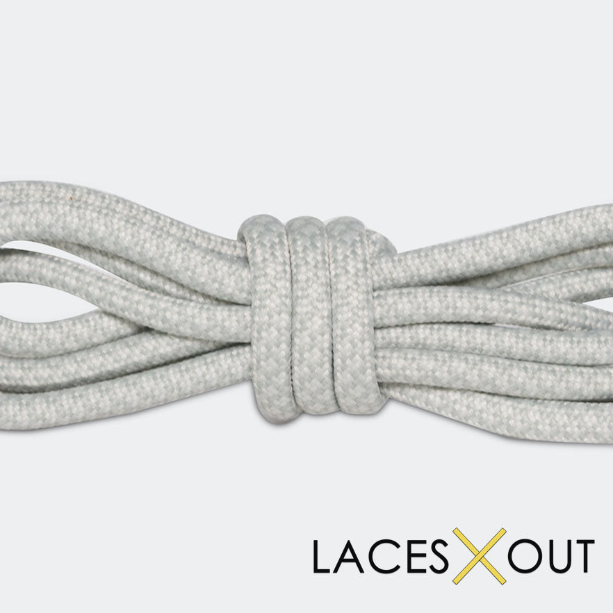 Light Grey Rope Sneaker Shoelaces Low Cost