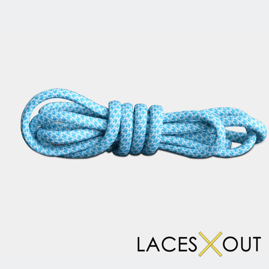 Light Blue Rope Shoelaces