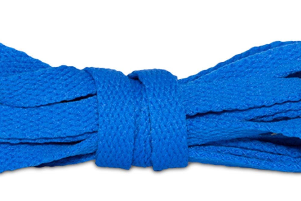 Light Blue "Flat" Shoelaces