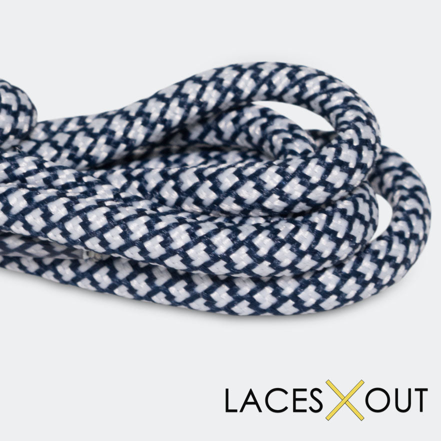 Navy Blue Rope Shoelaces Find
