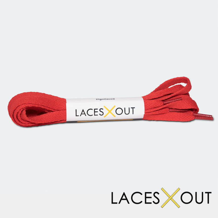 Red Shoelaces Product View