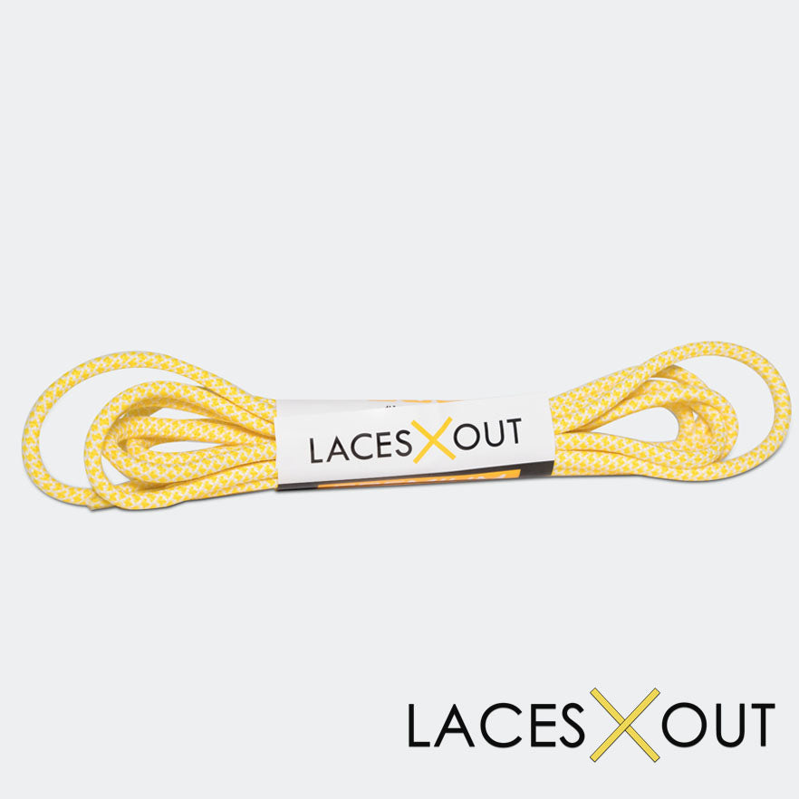 Yellow Rope Shoelaces